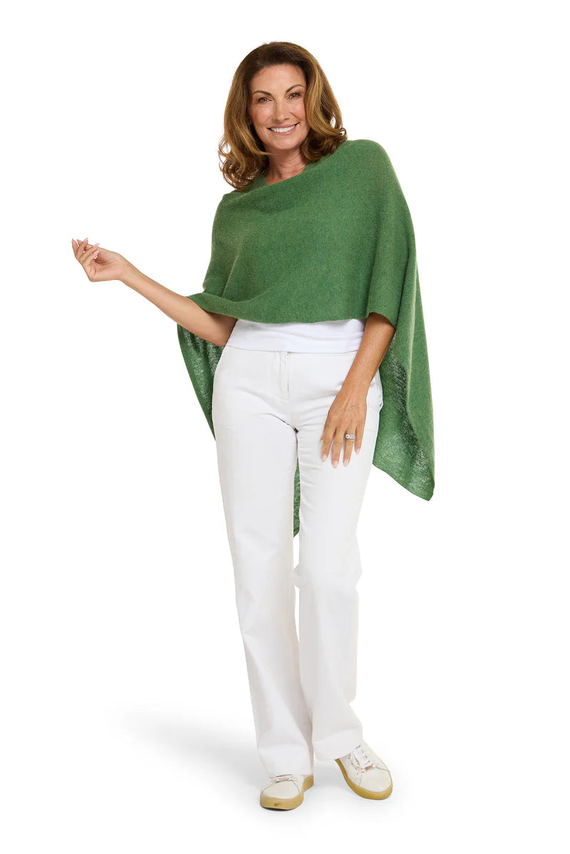 Esperance & Co Cashmere Topper Basil