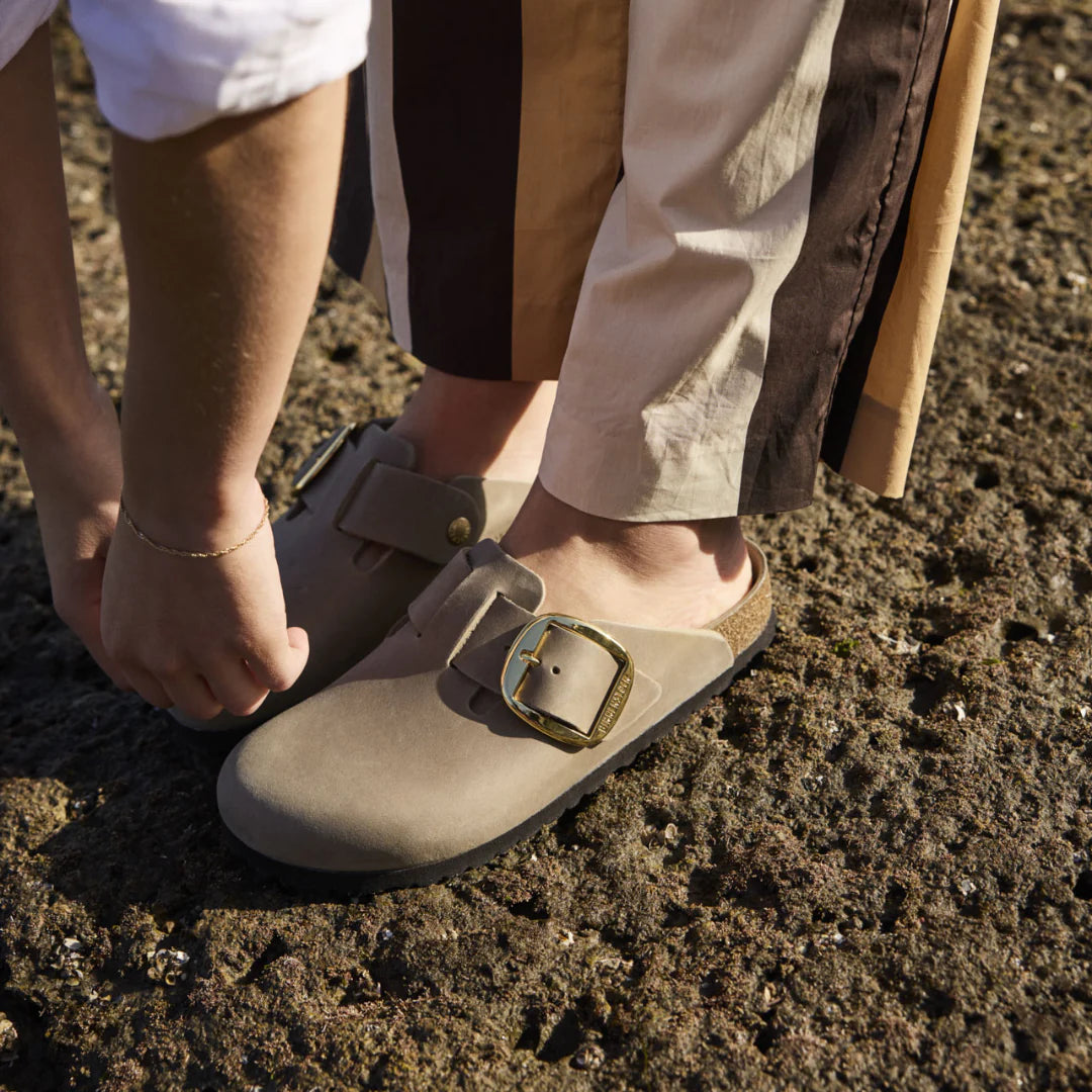 Birkenstock Boston Nar Big Buckle Tabacco Brown