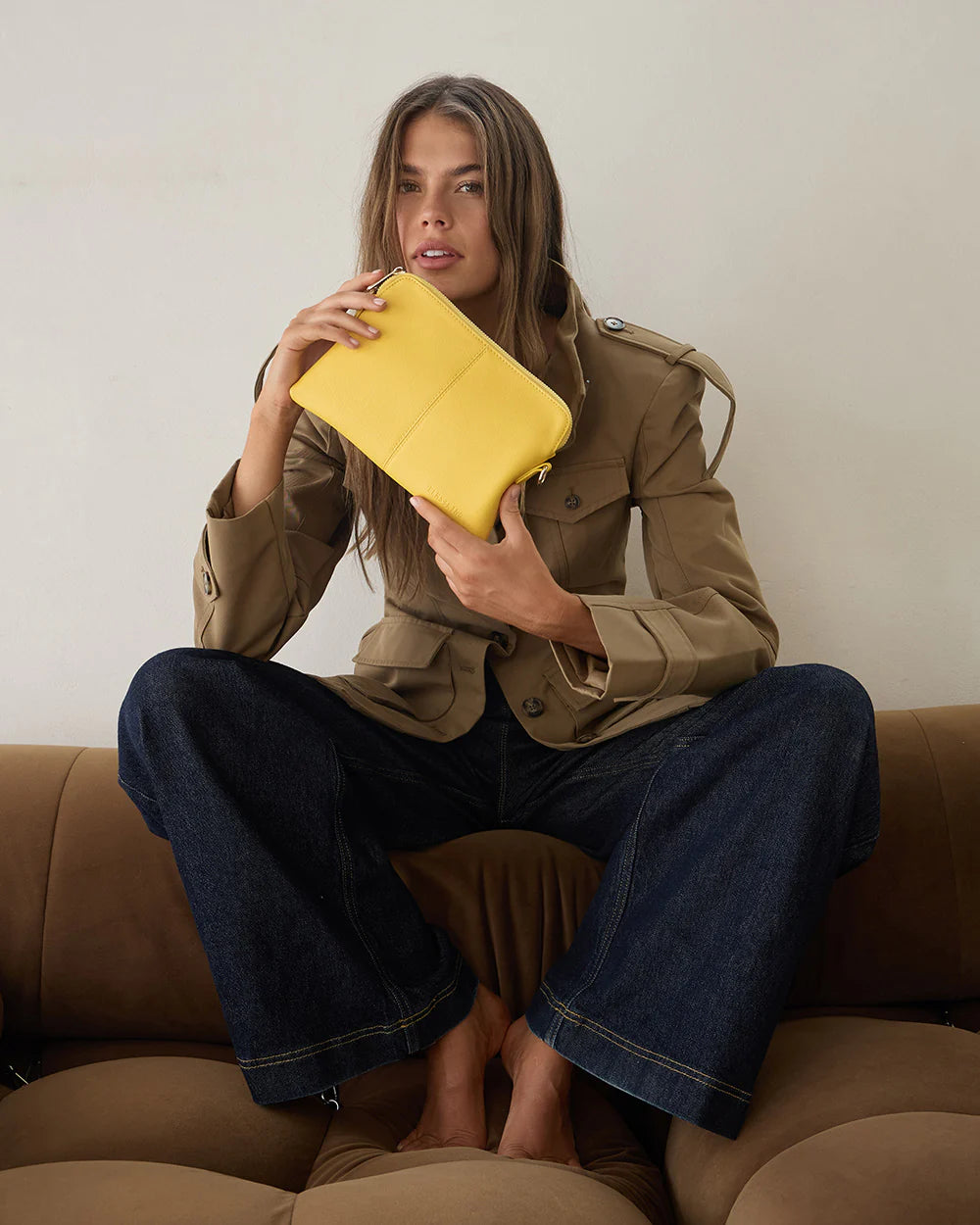 Elms & King Bowery Wallet Lemon