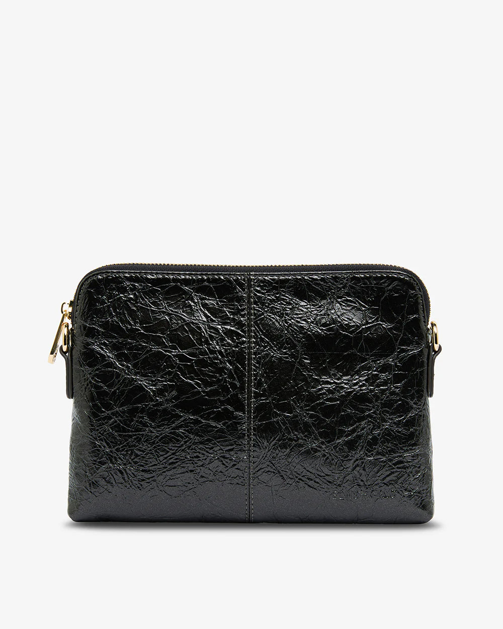 Elms & King Bowery Wallet Charcoal Crinkle