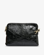 Elms & King Bowery Wallet Charcoal Crinkle