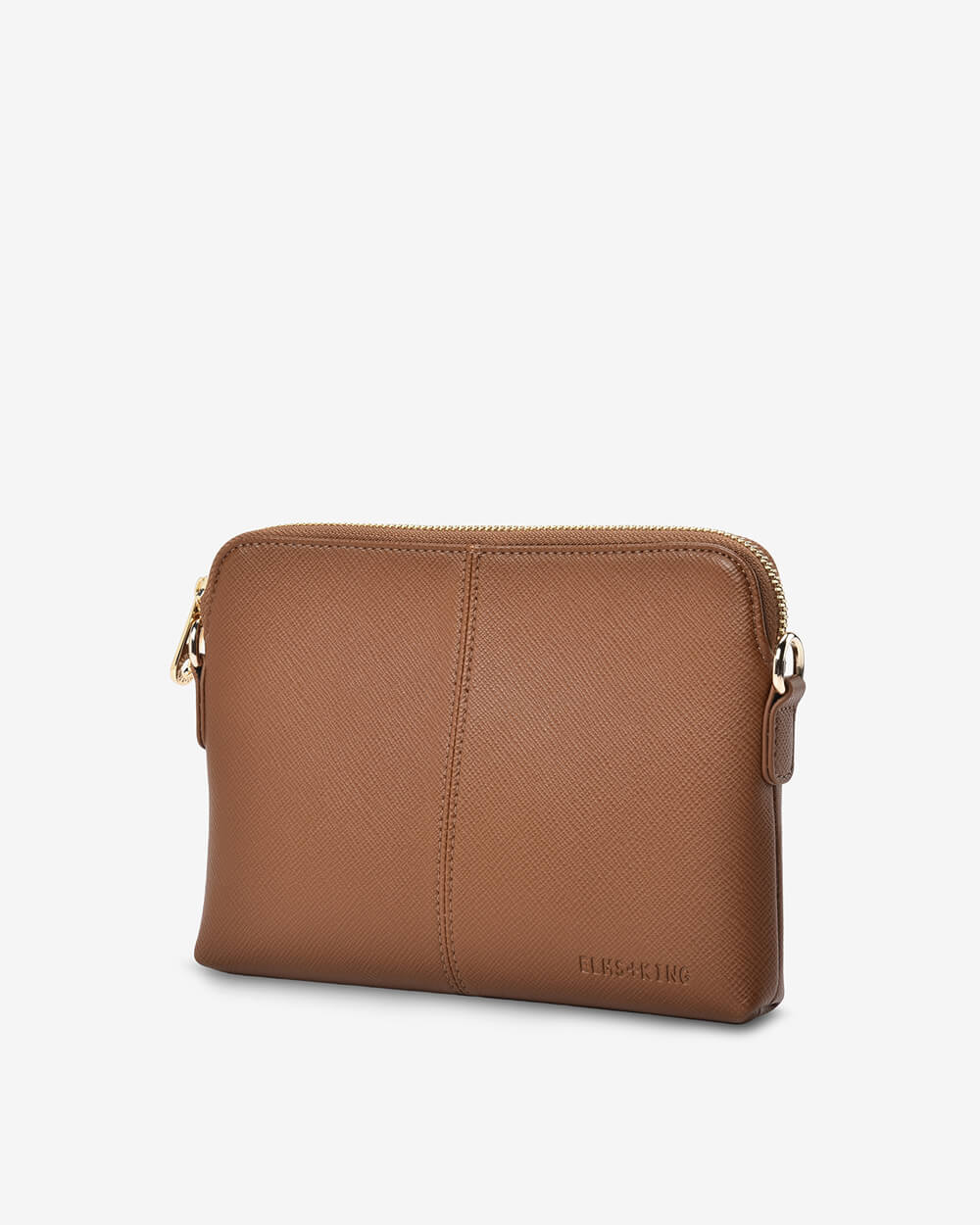 Elms & King Bowery Wallet Tan Saffiano