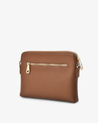 Elms & King Bowery Wallet Tan Saffiano
