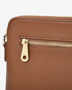 Elms & King Bowery Wallet Tan Saffiano