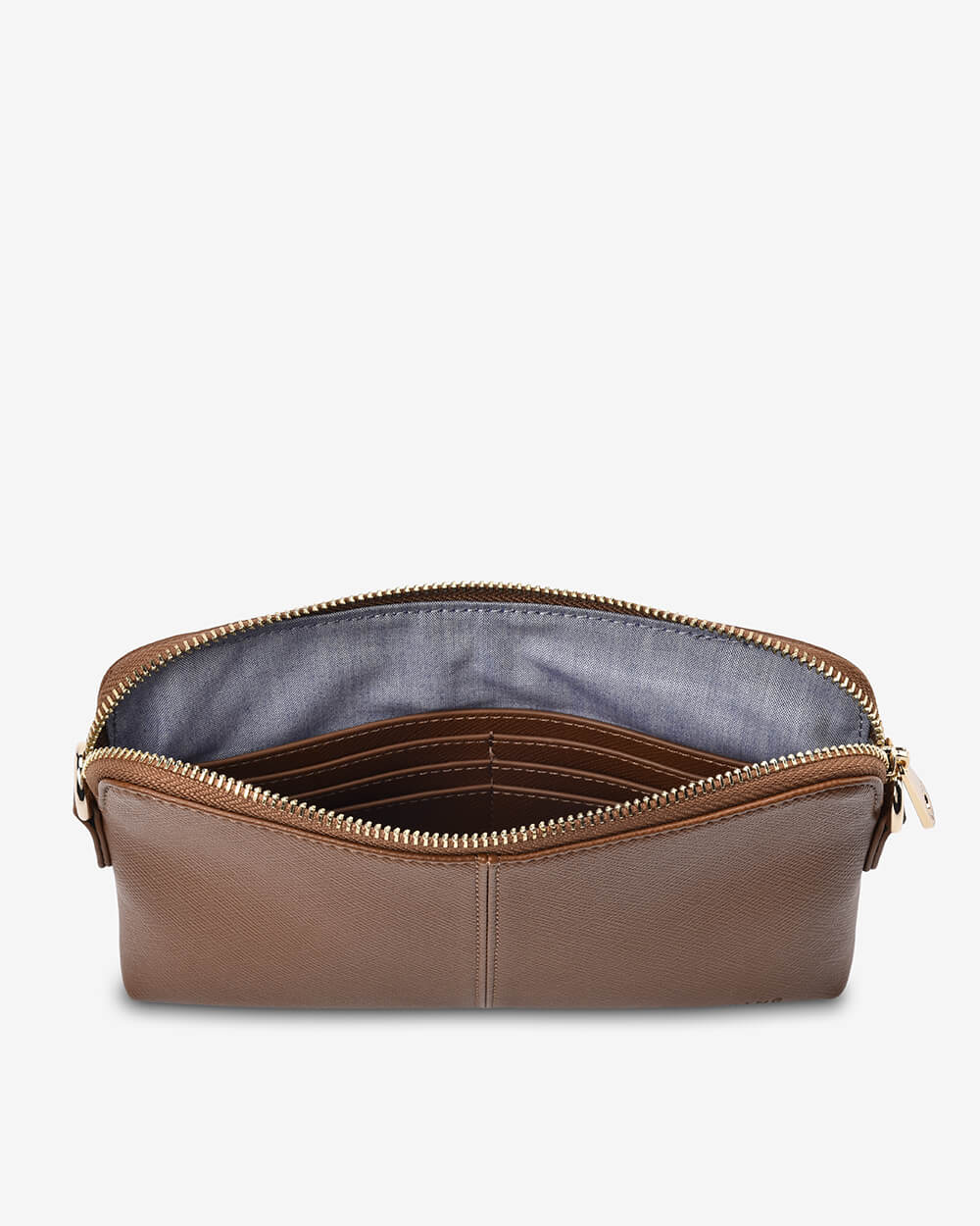 Elms & King Bowery Wallet Tan Saffiano