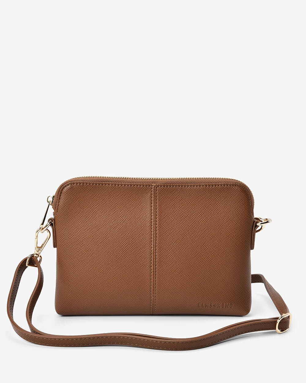 Elms & King Bowery Wallet Tan Saffiano