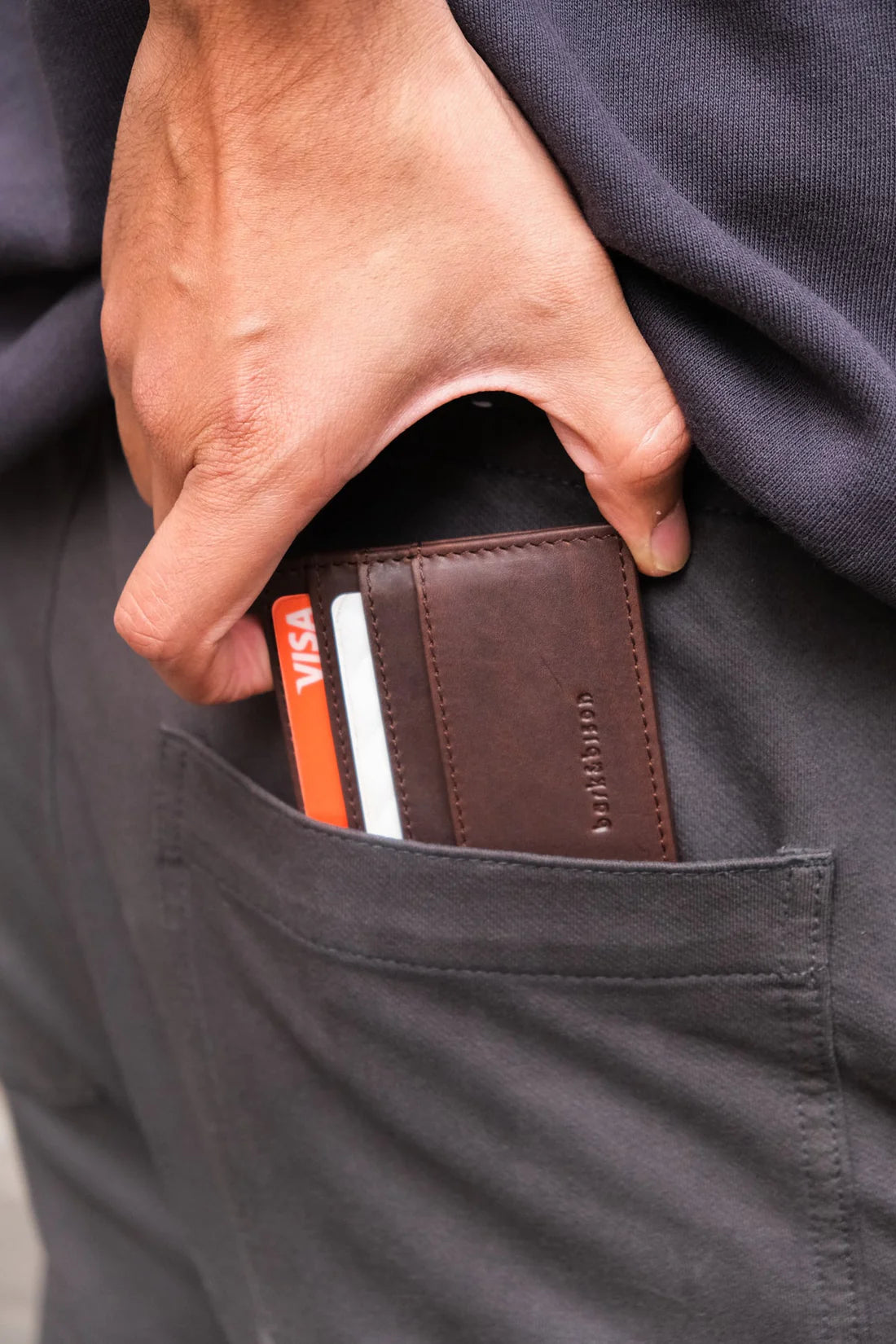 Bark & Bison The Sevenfold Slim Brown