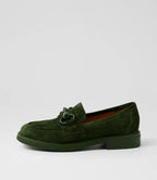 Django & Juliette Belgrades Olive Suede