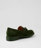 Django & Juliette Belgrades Olive Suede
