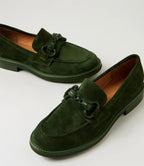 Django & Juliette Belgrades Olive Suede