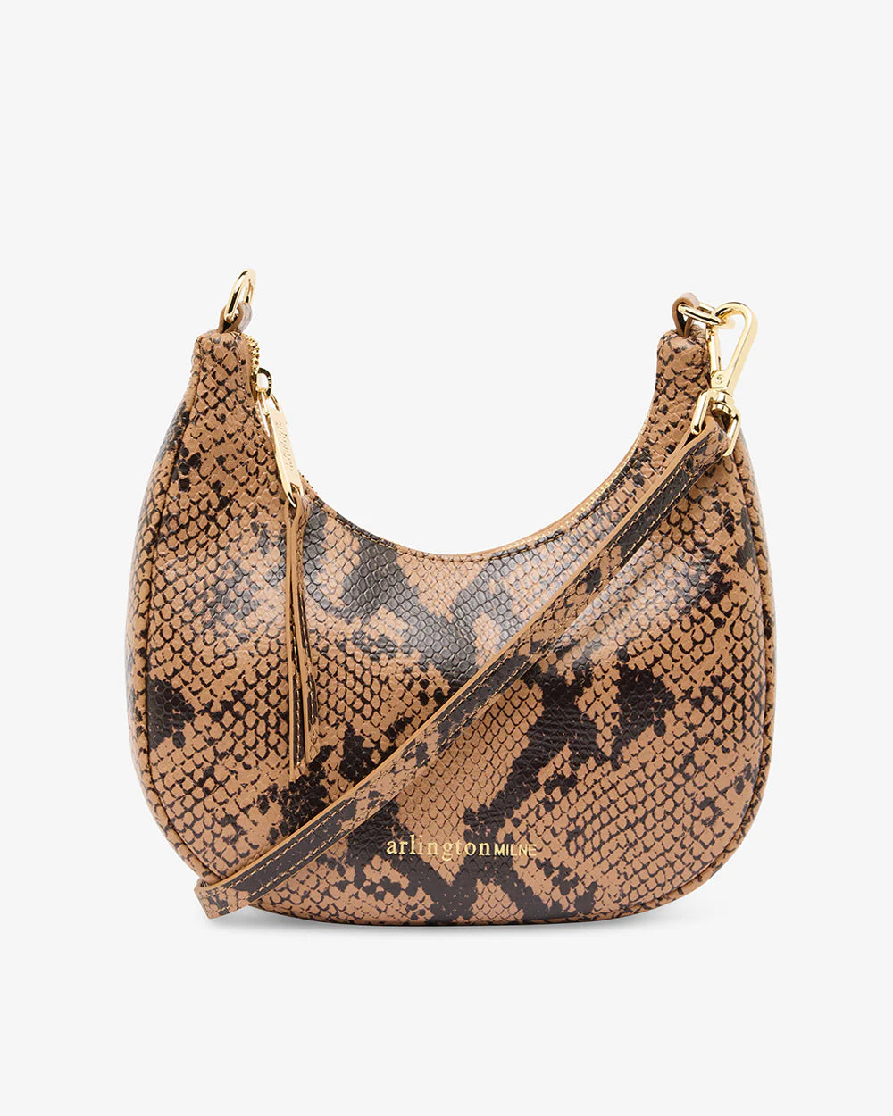 Arlington Milne Estella Bag Caramel Python