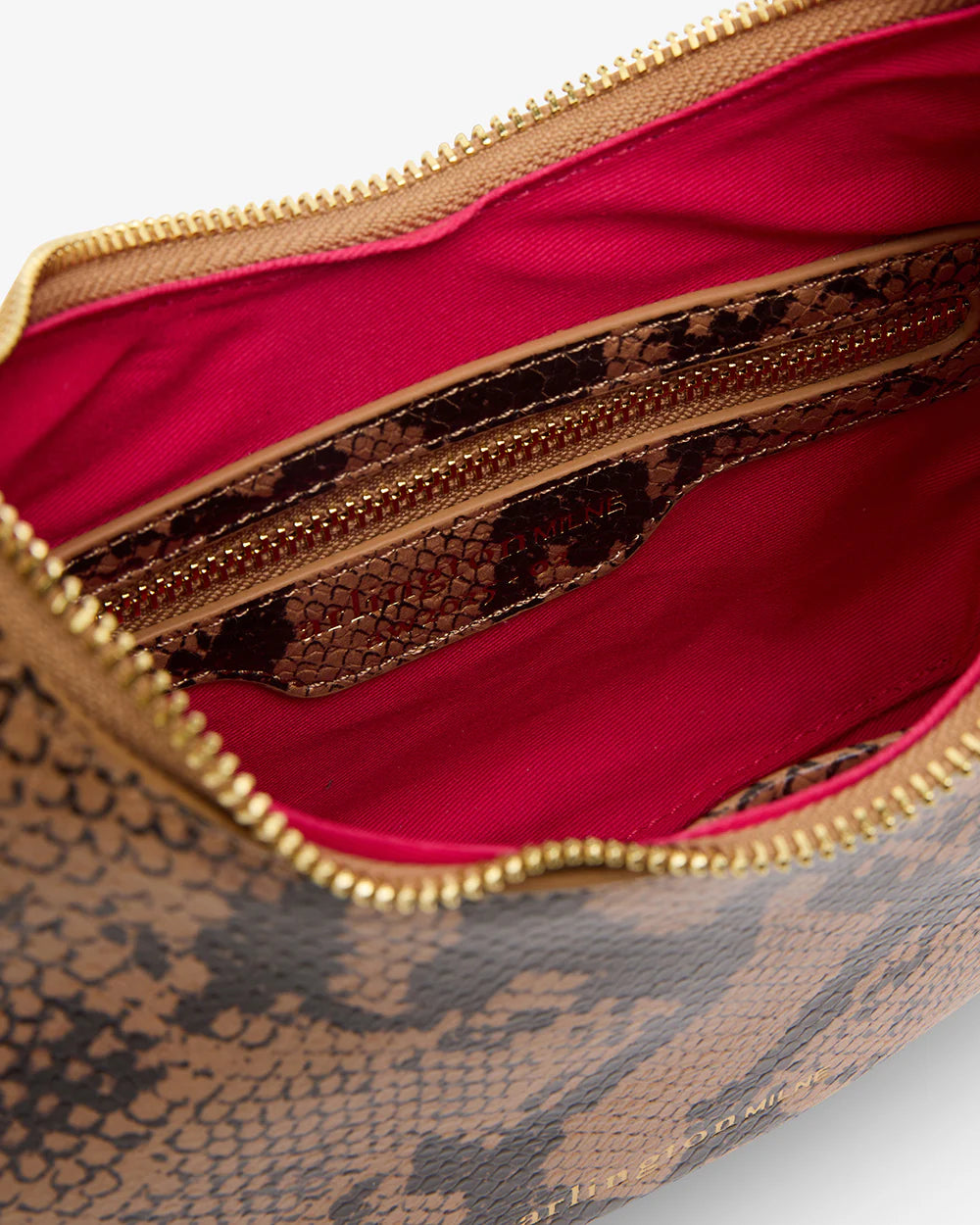 Arlington Milne Estella Bag Caramel Python