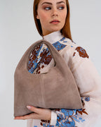 Arlington Milne Emery Tote Fawn Suede