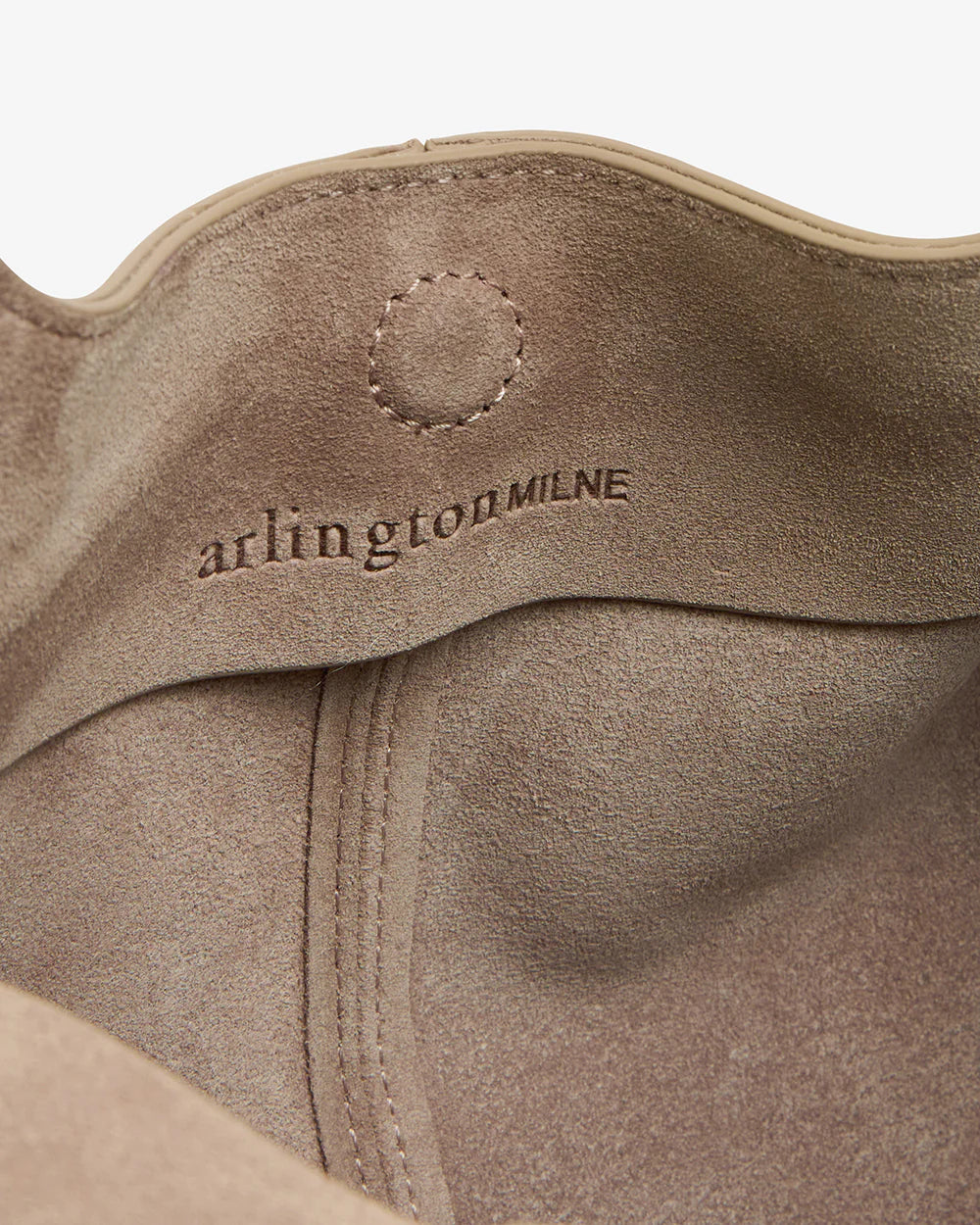 Arlington Milne Emery Tote Fawn Suede