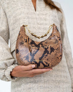 Arlington Milne Estella Bag Caramel Python