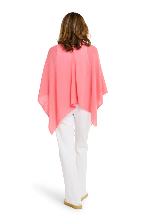 Esperance & Co Cashmere Topper Grapefruit