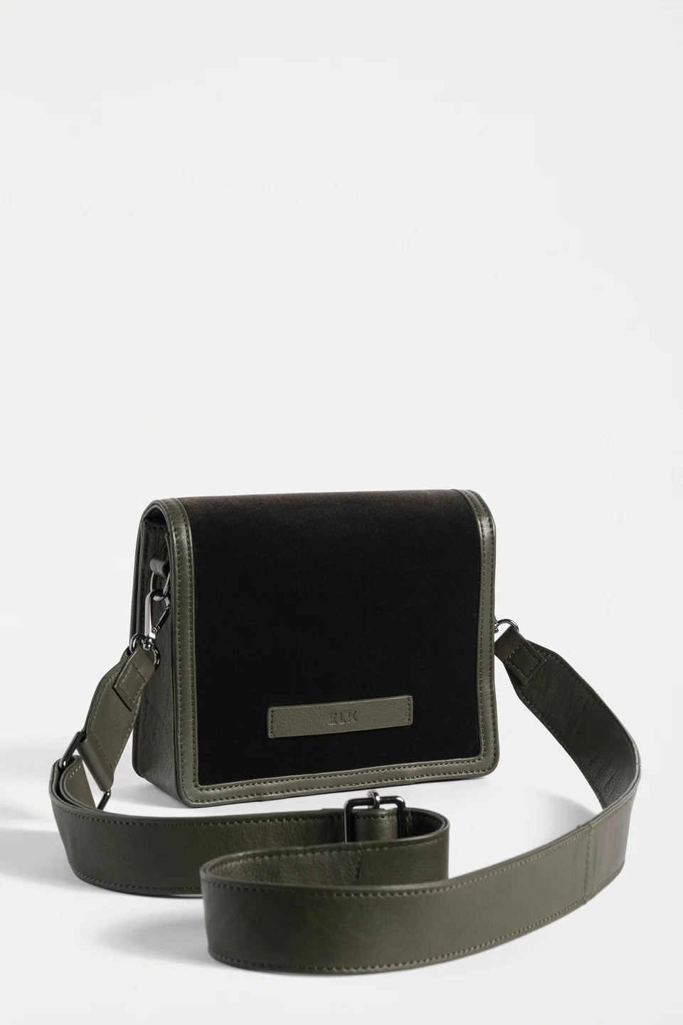 Elk Vel Crossbody Dark Olive