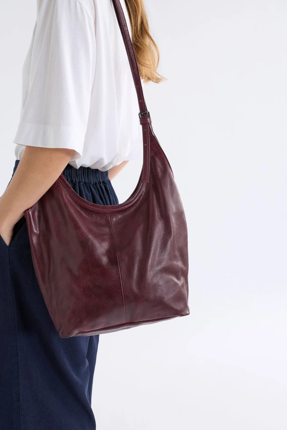 Elk Gaele Large Crossbody Bordeaux