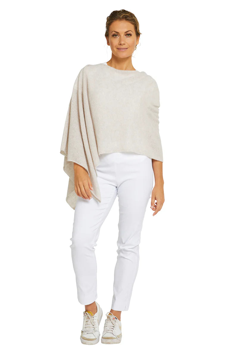 Esperance & Co Cashmere Topper Latte