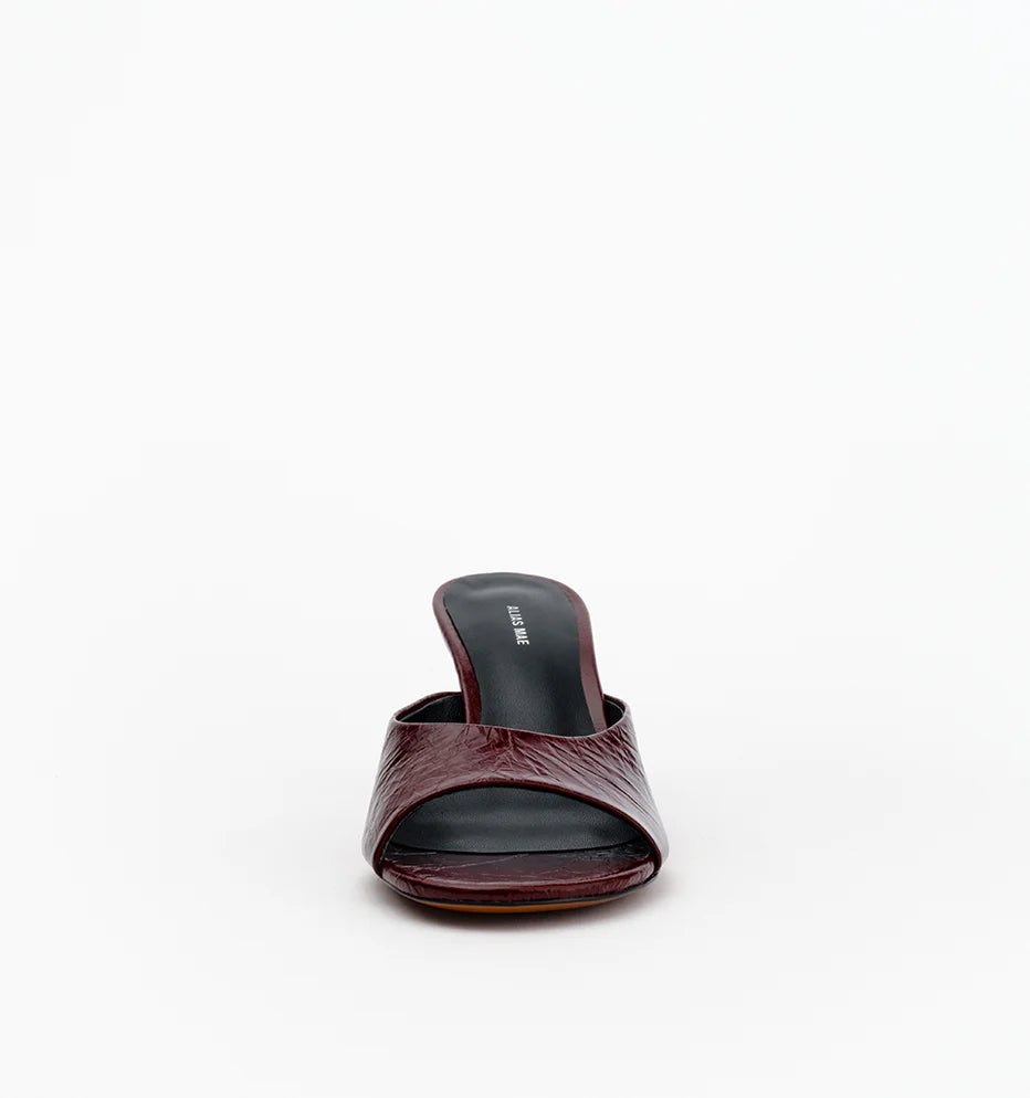Alias Mae Mina Burgundy Oily Crinkle