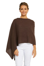 Esperance & Co Cashmere Topper Mocha