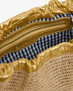 Elms & King Monty Weave Xbody Gold