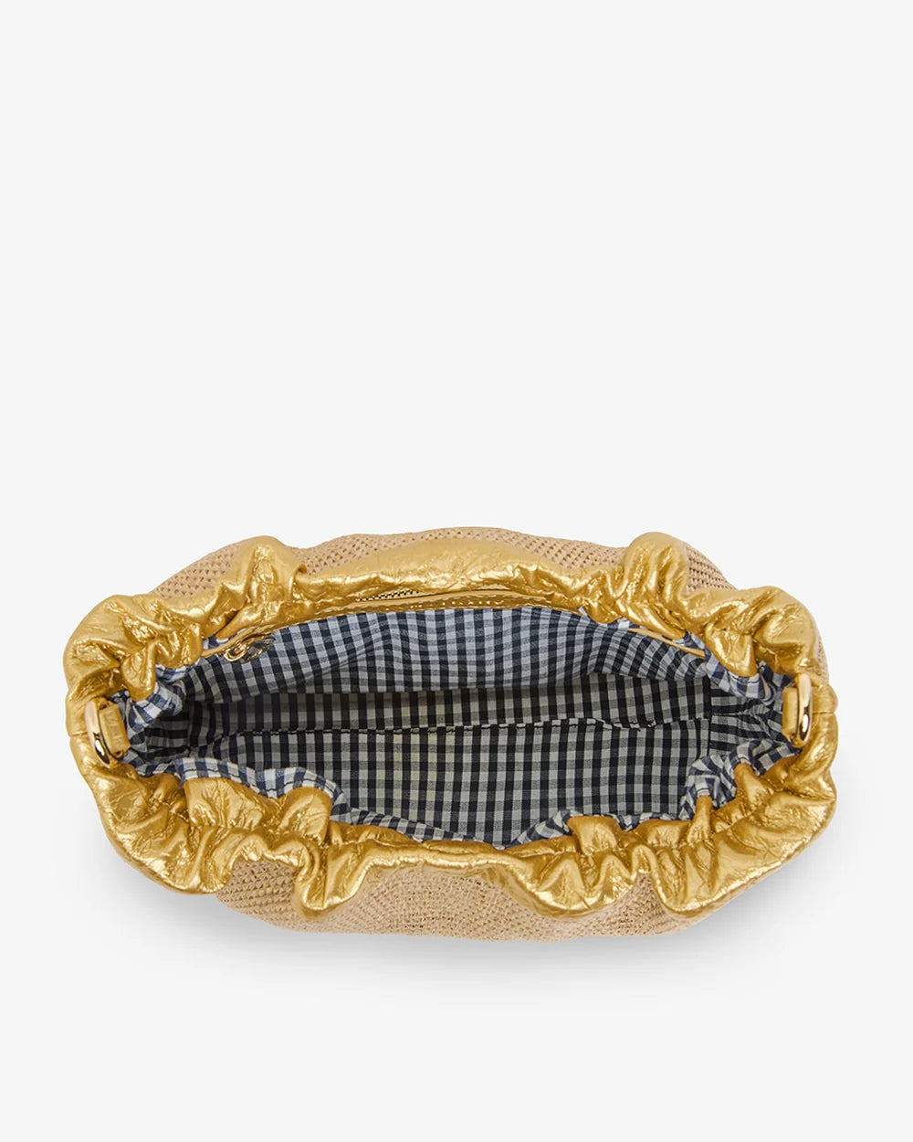 Elms & King Monty Weave Xbody Gold