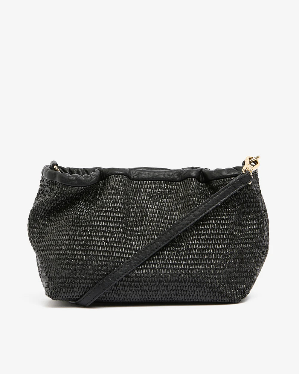 Elms & King Monty Weave Xbody Black