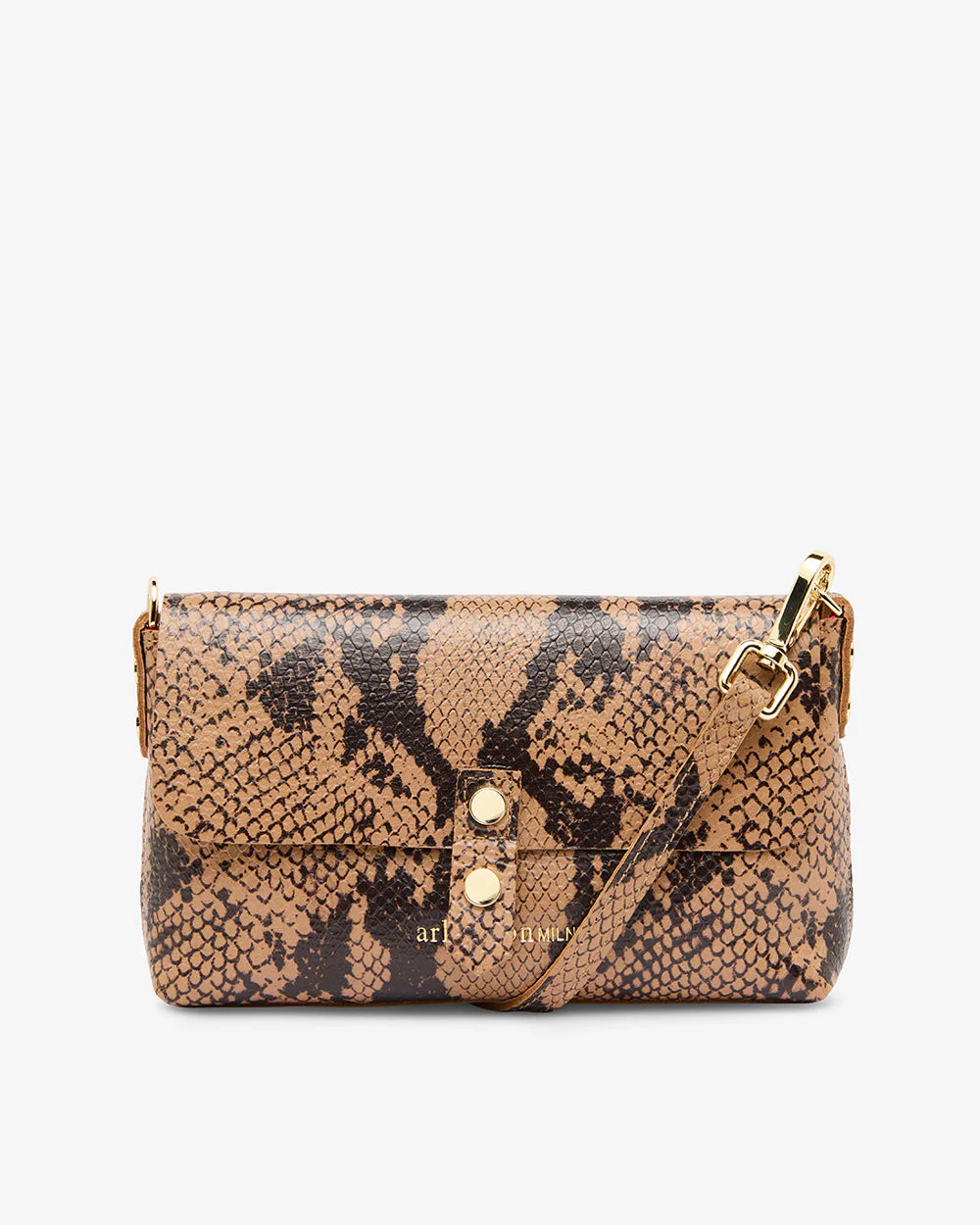 Arlington Milne Paige Wallet Caramel Python