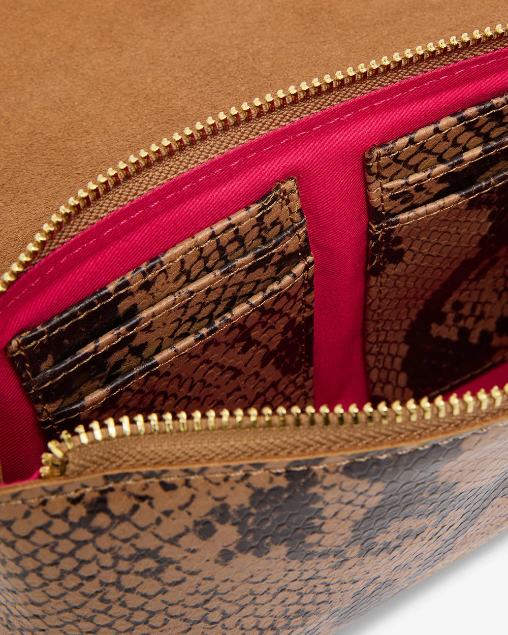 Arlington Milne Paige Wallet Caramel Python