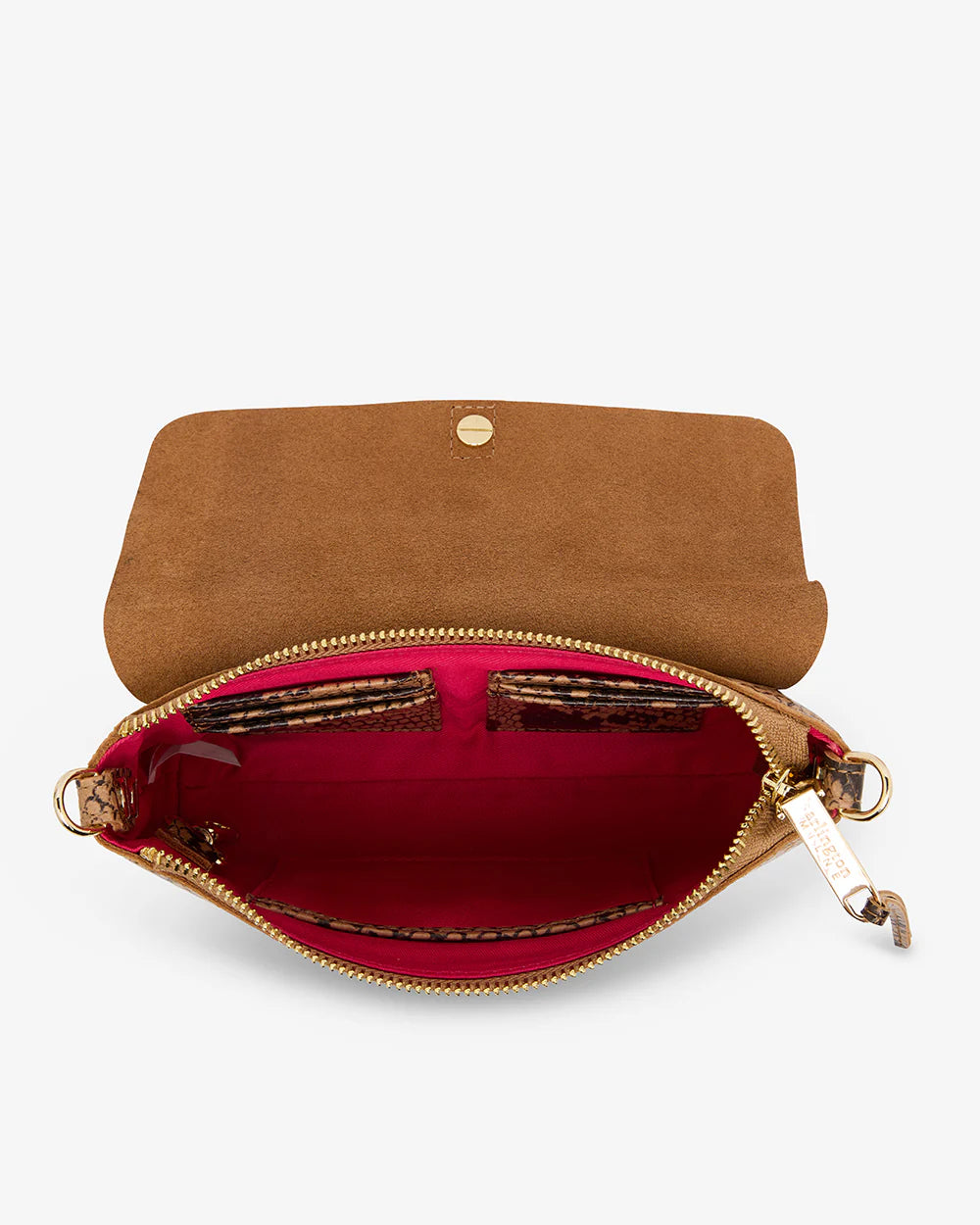 Arlington Milne Paige Wallet Caramel Python