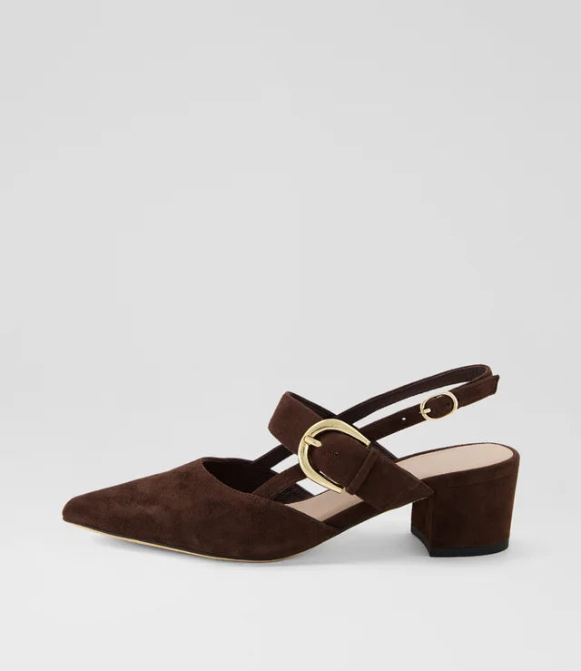 Top End Asten Choc Suede