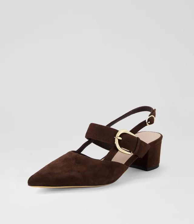 Top End Asten Choc Suede