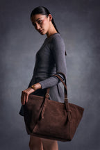 Bark & Bison The Dusk Ridge Tote Chocolate