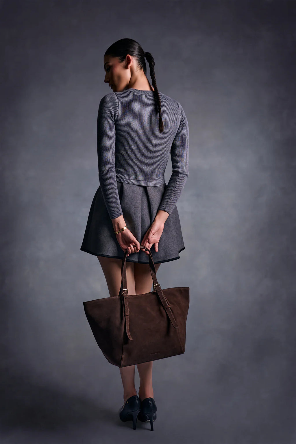 Bark & Bison The Dusk Ridge Tote Chocolate