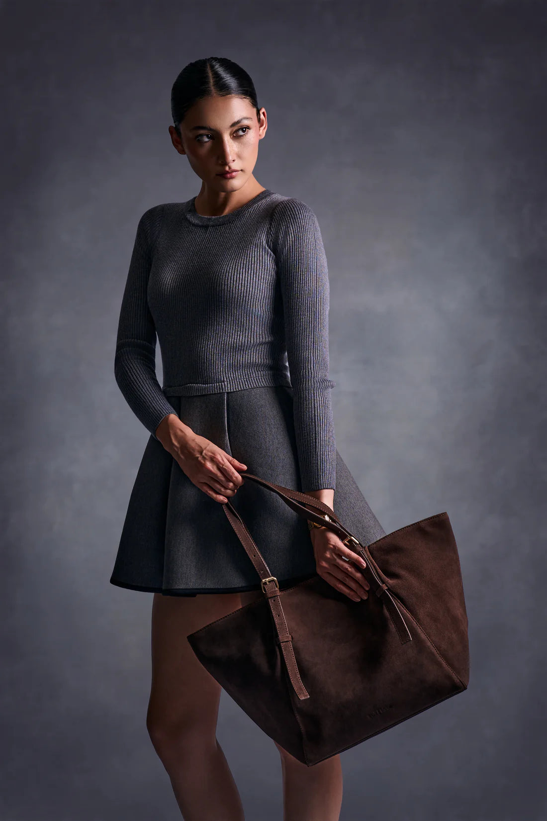 Bark & Bison The Dusk Ridge Tote Chocolate