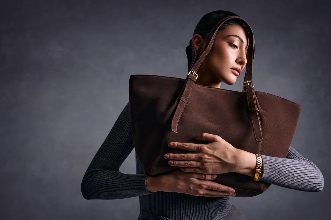 Bark & Bison The Dusk Ridge Tote Chocolate