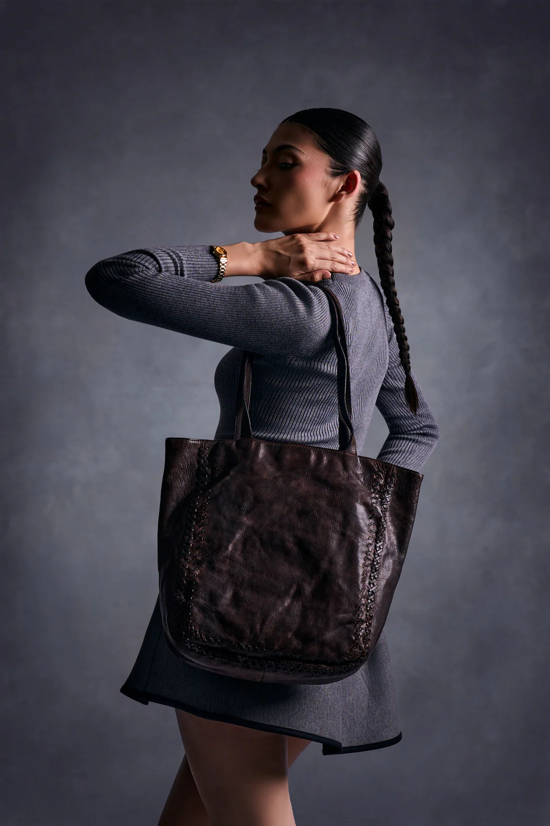 Bark & Bison The Flinders Tote Brown