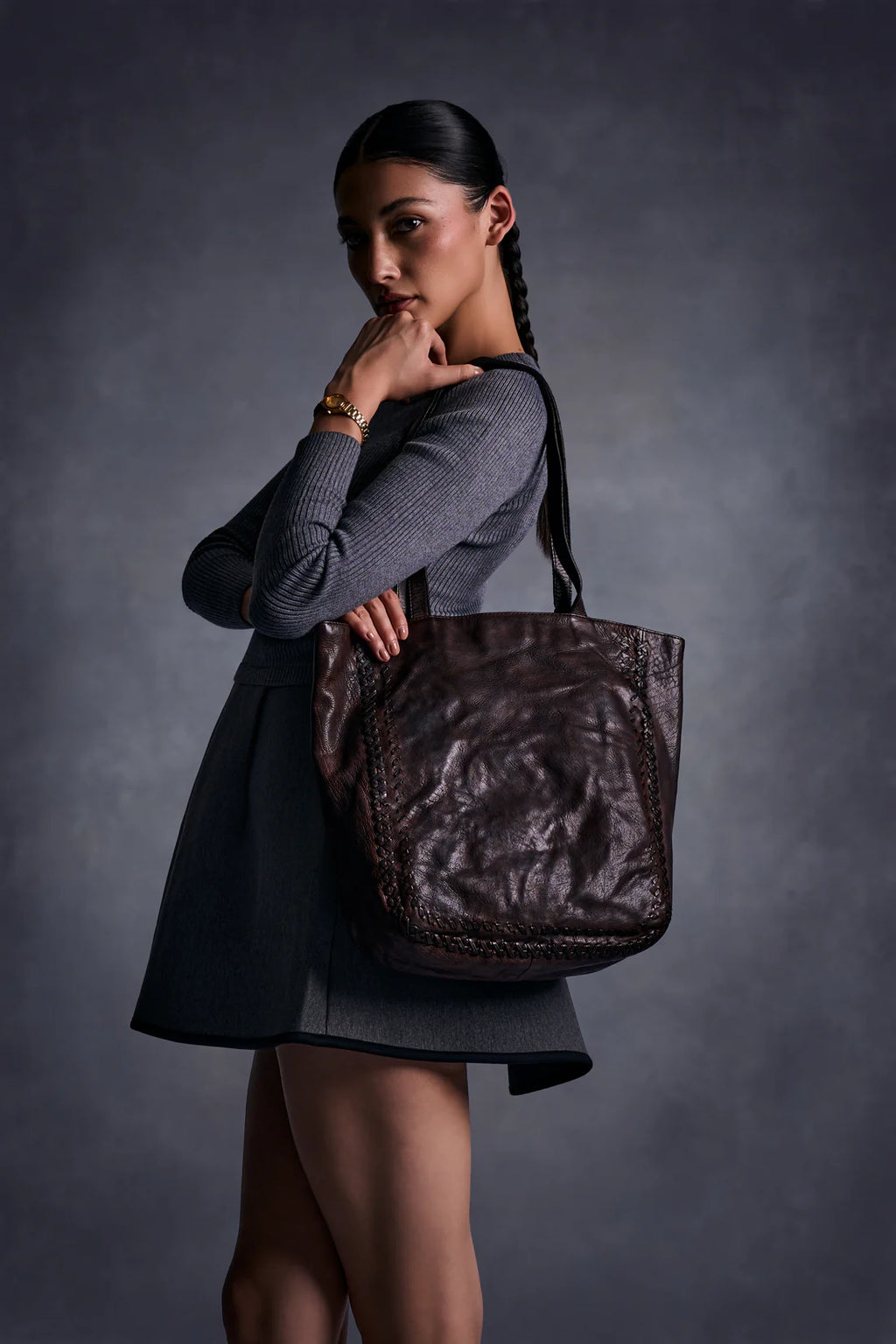 Bark & Bison The Flinders Tote Brown