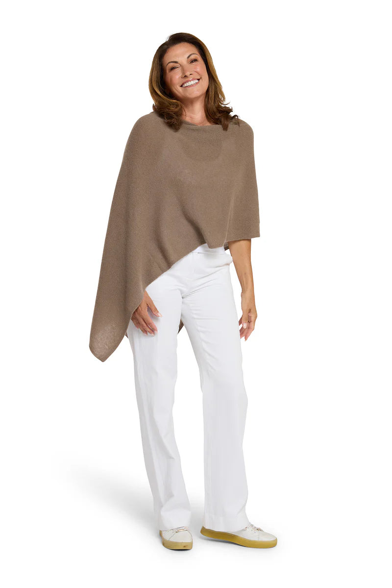 Esperance & Co Cashmere Topper Truffle