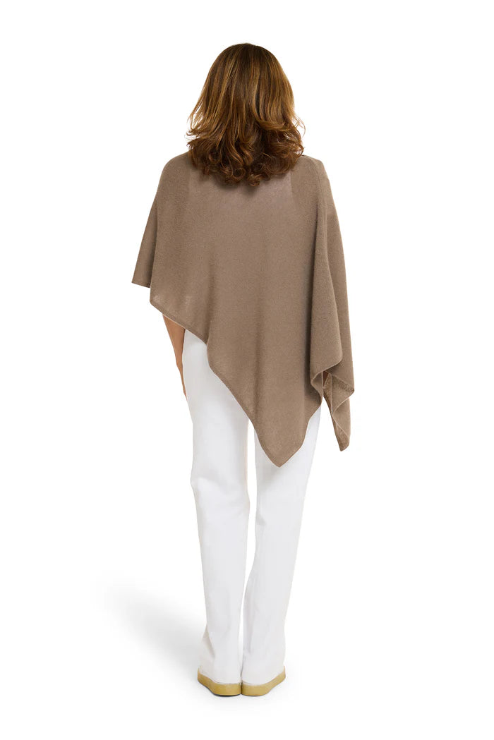 Esperance & Co Cashmere Topper Truffle