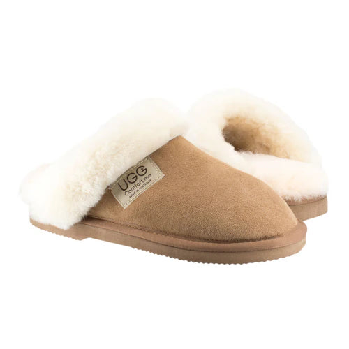 Ugg Comfort Me Wombat Ugg Scuff Chestnut