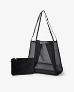 Elms & King Zanzibar Mesh Bag Black