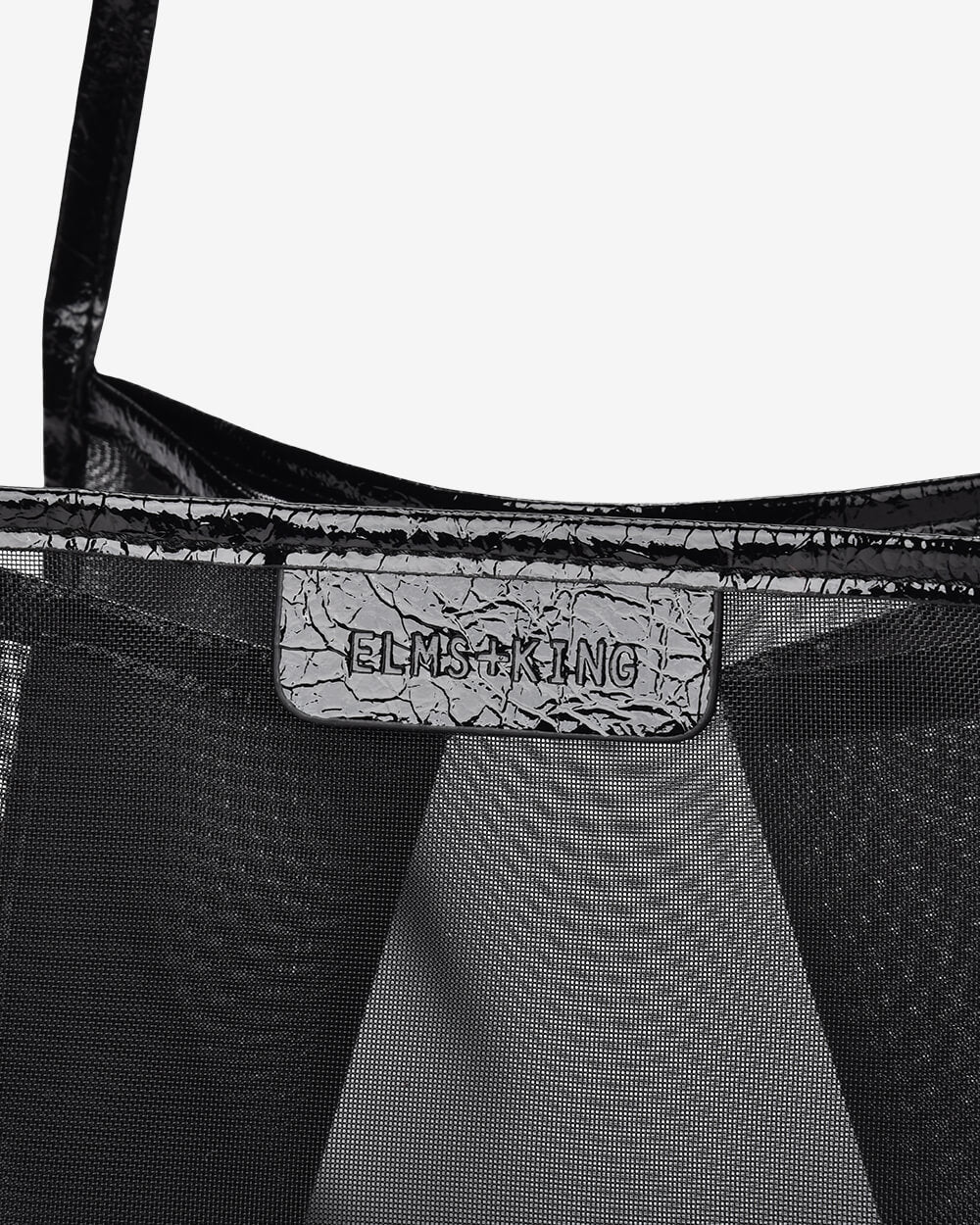 Elms & King Zanzibar Mesh Bag Black