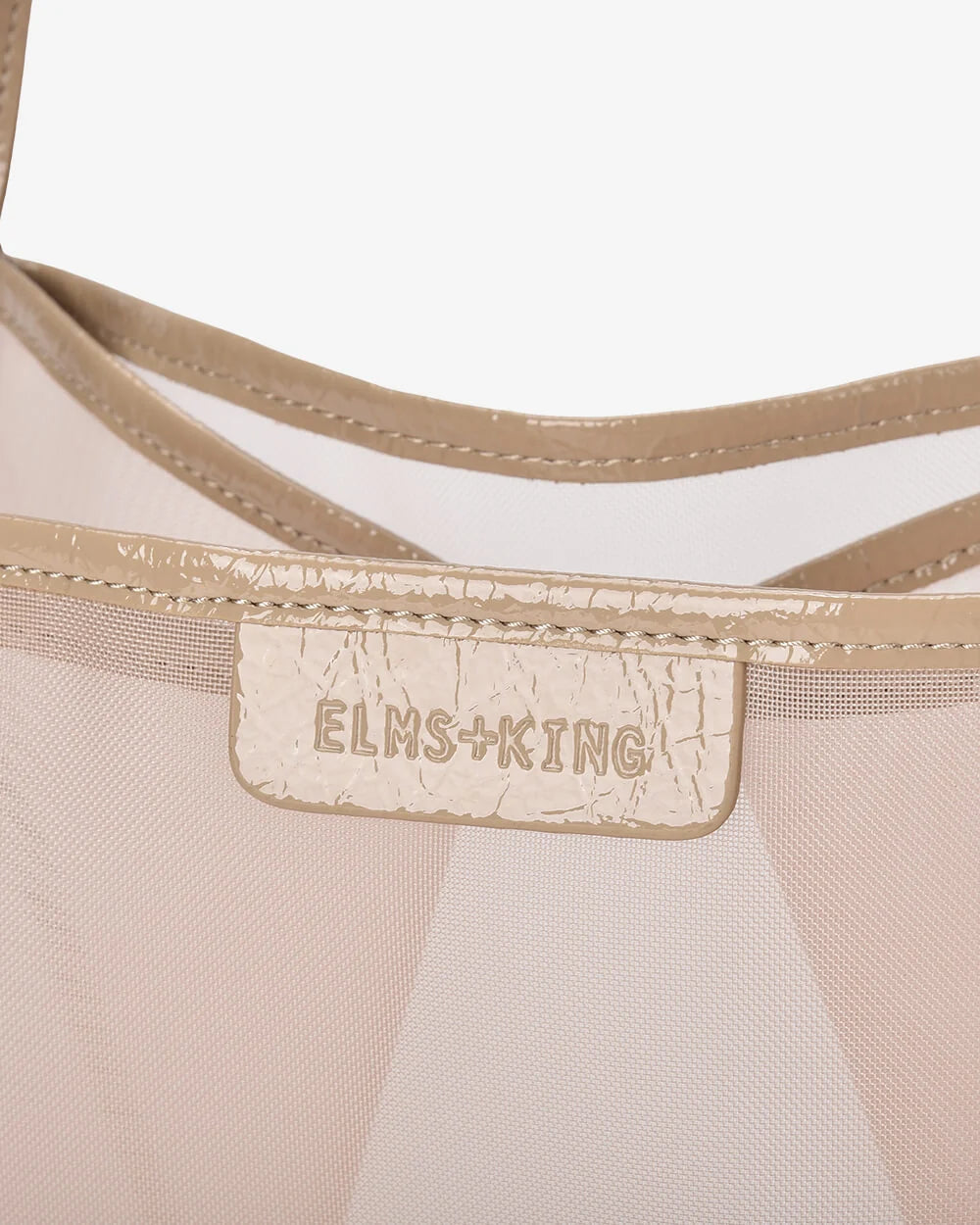 Elms & King Zanzibar Mesh Bag Camel