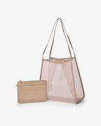 Elms & King Zanzibar Mesh Bag Camel