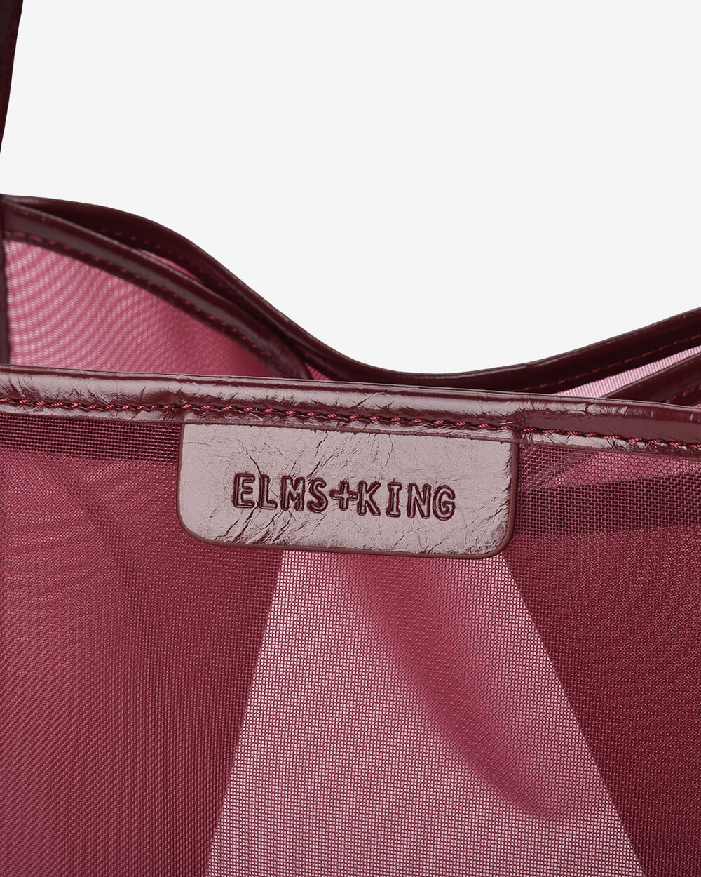 Elms & King Zanzibar Mesh Bag Wine