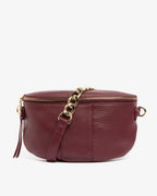 Arlington Milne Zara Sling Bag Burgundy