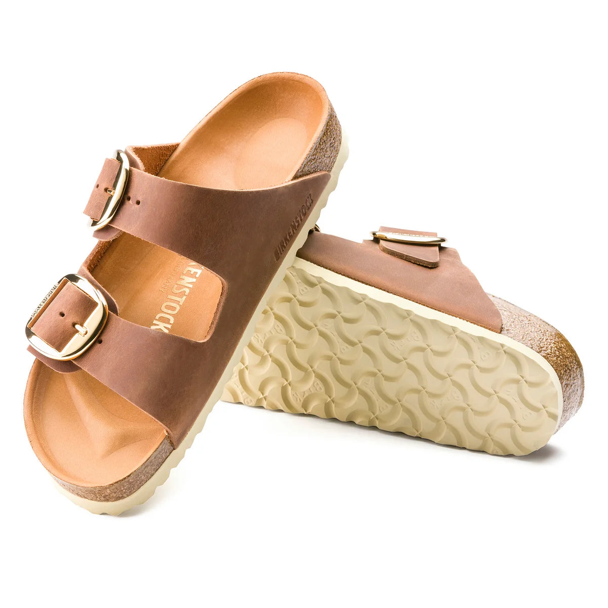 Birkenstock Arizona Nar Big Buckle Cognac