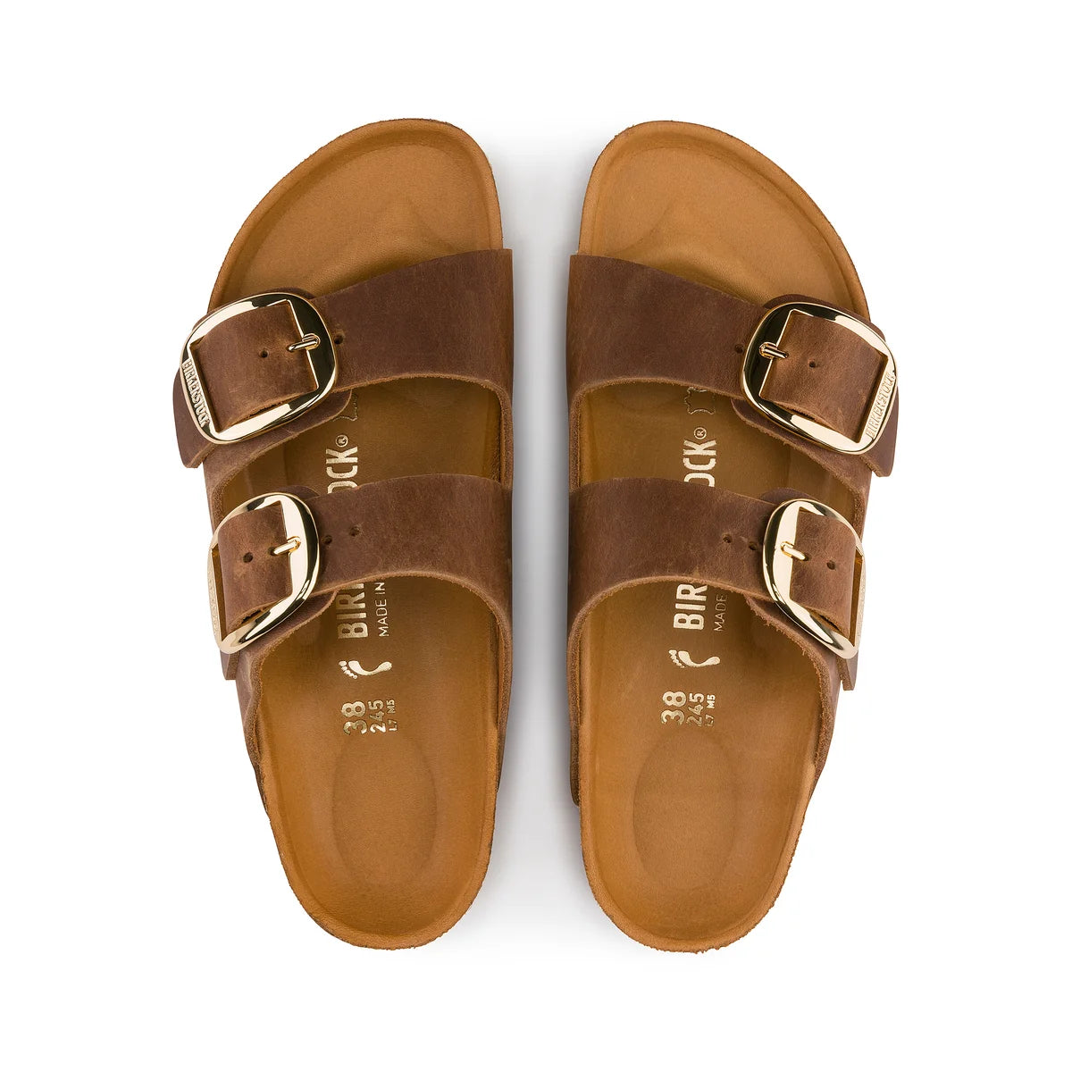 Birkenstock Arizona Nar Big Buckle Cognac